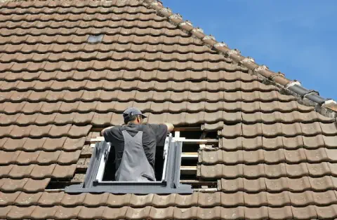 Pose de velux - Berson